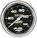 Auto Meter 4712 Carbon Fiber Mechanical Fuel Pressure Gauge