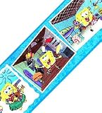 Spongebob Squarepants Post Cards - Wall Paper Border