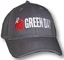 GREEN DAY - Grenade Logo - Gray Baseball Cap / Hat