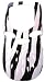 Electronics : Cobra MicroTalk Snap-on Faceplate for FRS120 and FRS225 Two-Way Radios (Zebra Stripes)