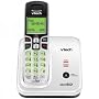 Vtech DECT 6.0 Silver/Black Expandable Cordless Phone with Caller ID and Handset Speakerphone (CS6219)