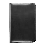 Day-Timer 88844 Organizer starter set, aviator cowhide leather wallet, 3-1/2x6-1/2, dark tan