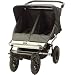 2008 Mountain Buggy Urban Double Stroller - Charcoal Dot