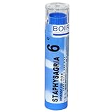 Boiron Homeopathic Medicine Staphysagria, 6C Pellets, 80-Count Tubes (Pack of 5)