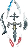 Maxam 8pc Knives from the Fantasy Knife Collection