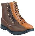 Men's Justin&reg; 8" Lace-R Work Boots Bark