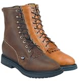 Men's Justin  8 Lace-R Work Boots Bark