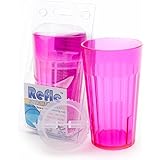 REFLO SMART CUP, a Smart Alternative to "Sippy Cups", 1 Cup, Red Violet