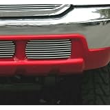 Bumper Tow Hooks Billet Grille Insert (Hooks Must be removed) (10 Bars) by T-Rex Grilles