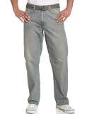 Lee Mens Dungarees Loose Straight Leg Jean