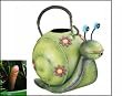 Sissy the Snail Watering Can and Wormy Watering Sensors