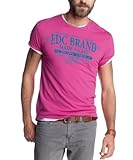 edc by ESPRIT Herren T-Shirt Slim Fit 033CC2K044