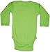 Baby Milano Lime Onesie Long Sleeve