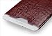 OCTOVO Seamless Leather Slip Cover (Fits 6" Display, 2nd Generation Kindle) - Wine Embossed