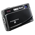 Fujifilm FINEPIX Z950EXR Digitalkamera (16 Megapixel, 5-fach optischer Zoom, 8,9 cm (3,5 Zoll) Display, bildstabilisiert) schwarz
