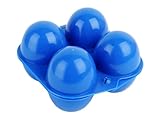 keepSporting Outdoor Camping Hiking Picnic Plastic Portable Folding Eggs Carrier Holder Container Keeper Storag