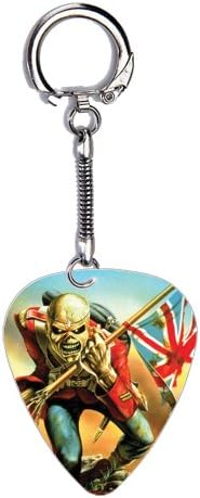 Iron Maiden Guitar Picks Plectrum Playable Key Ring Keyring Collection C