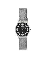 Skagen Womens 635SMM1 Quartz Stainless Steel Brown Dial Watch