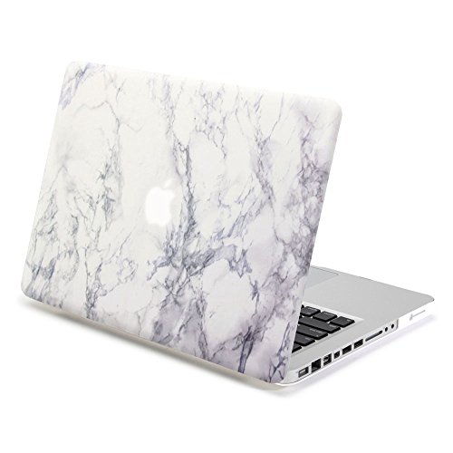 MacBook Pro 15 Case, GMYLE Hard Case Print Frosted for MacBook Pro 15 - Marble Pattern Rubber Coated Hard Shell Case Cover (Not fit for MacBook Pro 15 with Retina display)