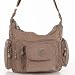 Produkt-Bild: Bag Street Umh&auml;ngetasche Bodybag Nylon + LECONI Leder Schl&uuml;sseltasche