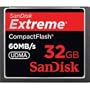 SanDisk SDCFX-032G-A61 32 GB Extreme CompactFlash Memory Card 60MB/S