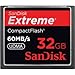 SanDisk SDCFX-032G-A61 32 GB Extreme CompactFlash Memory Card 60MB/S