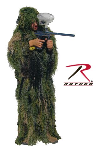 BUSHRAG KIDS ULTRALIGHT GHILLIE SUIT - WOODLAND - Size L/XL