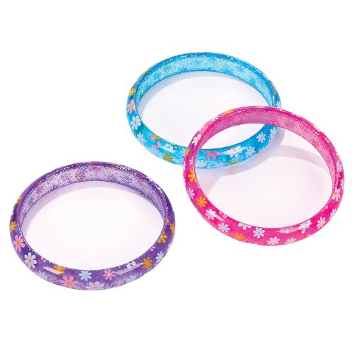 Flower Print Glitter