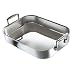 Le Creuset 3-Ply Stainless Steel Rectangular Roaster, 35 cm