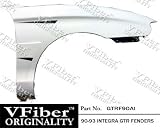 Acura Integra 90-93 2dr/4dr VFiber PURE-FRP GTR 2-piece Front Fenders Performance 1990,1991,1992,1993