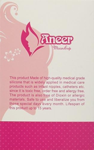 Femma's Menstrual Cup Alternative Protection to Cloth Pads Size Post-Childbirth Pink