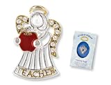 ANGEL FOR TEACHER Wings & Wishes Angel Tac Pin