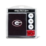 NCAA Georgia Embroidered Team Golf Towel Gift Set