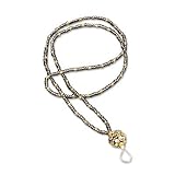 Jewelry Style Lanyard with ID Badge Holder, Snap Closure, 32 Long, Black Beauty (AVT75519) Category: Badge Holders