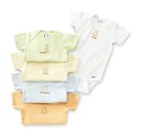 Gerber 5-Pack Solid Onesies Brand One Piece Underwear - Neutral, Newborn