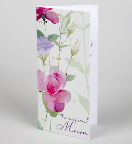 Watercolour Floral Mother's Day Card