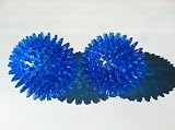 Genuine FitBALL Spiky Balls - Porcupine Massage Balls- 6 cm - Set of 2