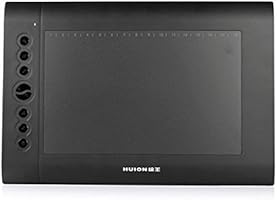 Huion 10 Inches 8 ExpressKey USB Graphic Drawing Tablet Compatible with Windows/Mac - H610