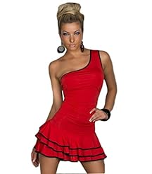Sexy Polyester/Wool One Shoulder Stretchy Club Dress/Party Dress/Mini Dress 