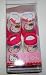 Hello Kitty Booties Girl Baby Infant Sock, Pink and White peek-a-boo 2 Pair.