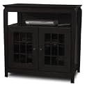 Techcraft BAY3232B Tall-Boy 32-Inch A/V Credenza (Black)
