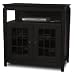 Techcraft BAY3232B Tall-Boy 32-Inch A/V Credenza (Black)