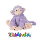Webkinz Jr. Plush Stuffed Animal Purple Monkey