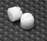 Nylon Thumb Nut Slotted 10-32 White