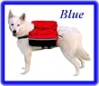 MEDIUM - BLUE - Outward Hound Quick-Release Dog Backpack