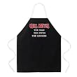 Attitude Apron Grill Master Apron, Black, One Size Fits Most