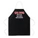 Attitude Apron Grill Master Apron, Black, One Size Fits Most