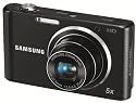 Samsung ST77 Digitalkamera (16 Megapixel, 5-fach opt. Zoom, 7,6 cm (3 Zoll) Display, bildstabilisiert, nur micro-SD) schwarz