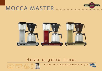 Wilfa モカマスター コーヒーメーカー シルバー KB-741-SV