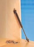 Stabilus Flap Stay Damper Gas Spring (Pair) Silver